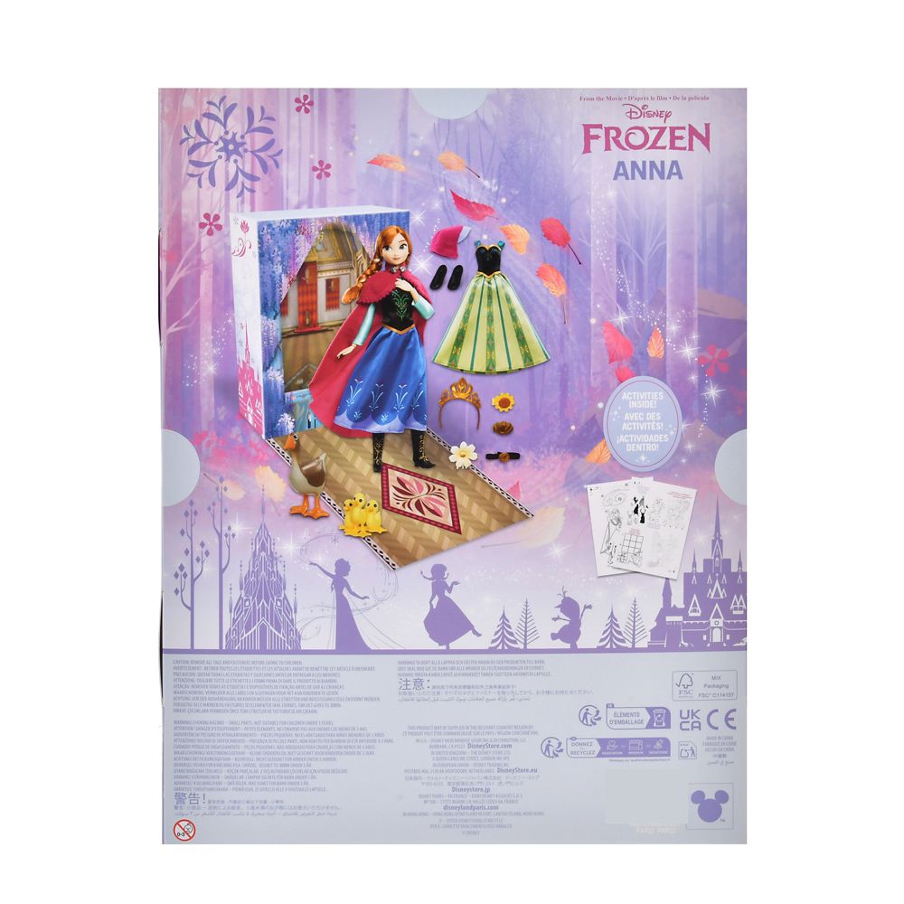 アナ ドール・フィギュア セット アクティビティ＆ステージボックス Disney Story Doll