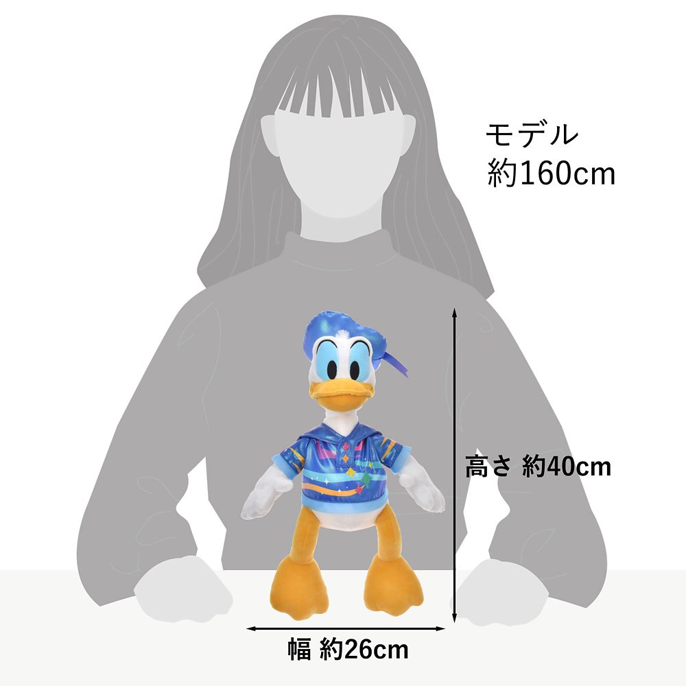 ドナルド ぬいぐるみ DISNEYLAND RESORT 70TH CELEBRATION