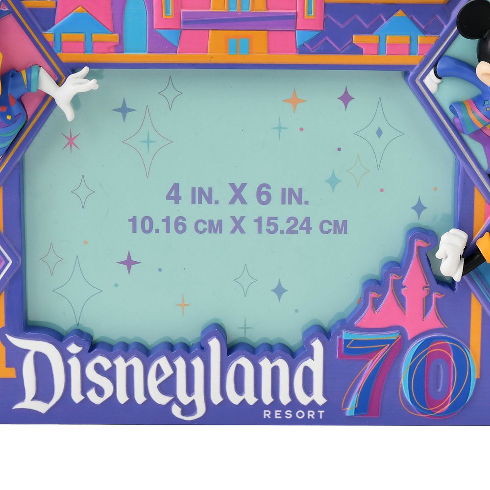 ミッキー＆フレンズ フォトフレーム DISNEYLAND RESORT 70TH CELEBRATION