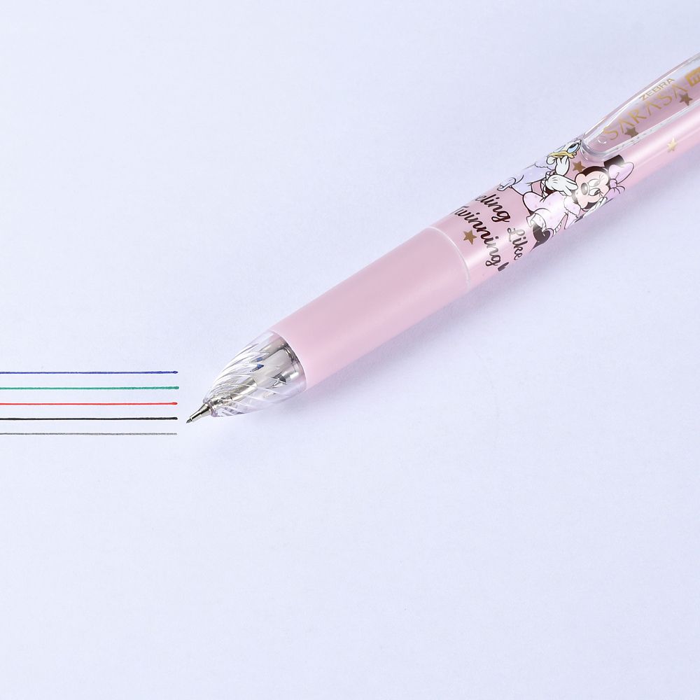 ミニー＆デイジー サラサマルチ 0.5 ジェルボールペン シャープペンシル
