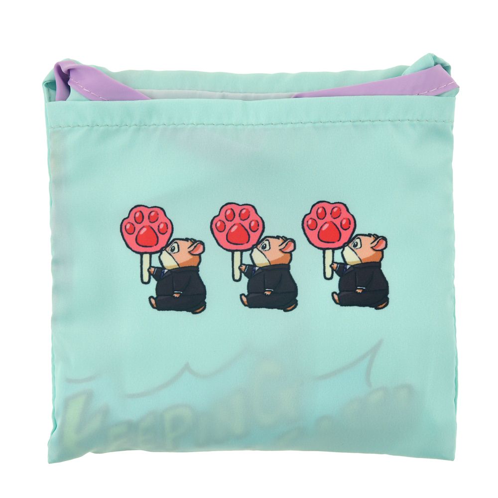 ジュディ・ホップス＆ニック・ワイルド、レミングのビジネスマン ショッピングバッグ・エコバッグ Embroidery Bag ZOOTOPIA COMIC STYLE