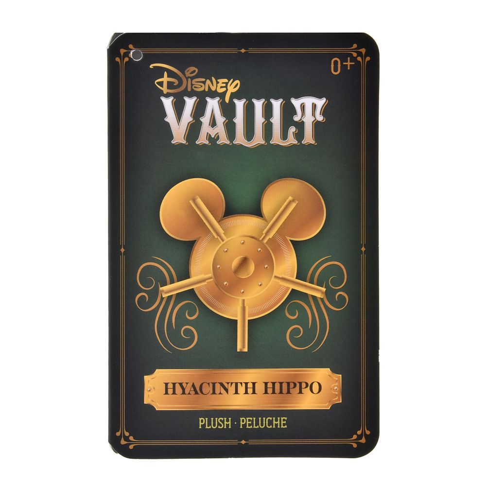 ヒヤシンス・ヒッポ ぬいぐるみ Disney Vault Disney FANTASIA 85TH