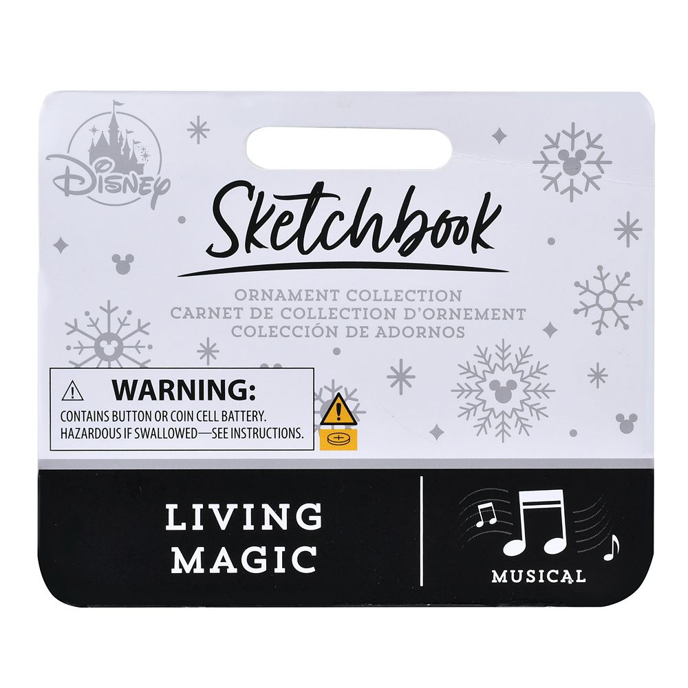 ピノキオ オーナメント ポップアップ ミュージック＆トーキング Disney Christmas Ornament