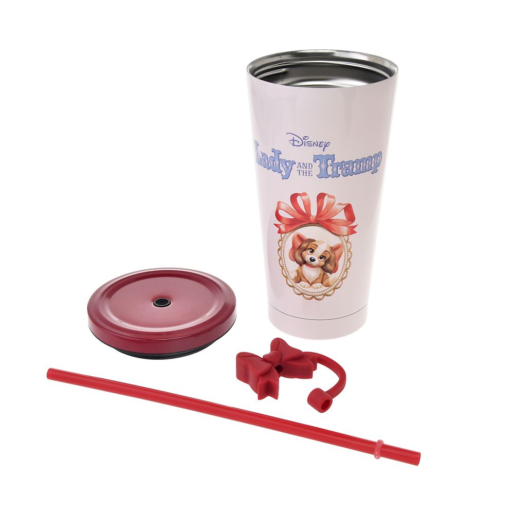 レディ タンブラー ステンレス LADY AND THE TRAMP 70TH