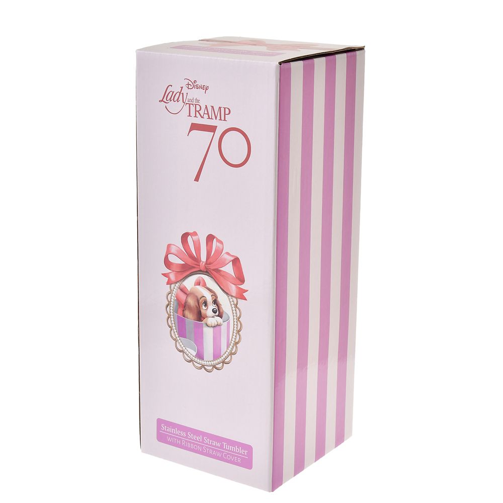 レディ タンブラー ステンレス LADY AND THE TRAMP 70TH