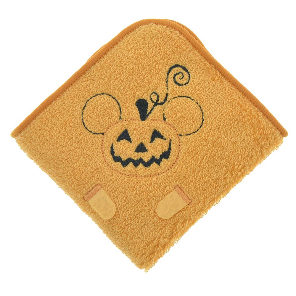 【再入荷】パンプキンゴースト ミニタオル Mickey Pumpkin Ghost Happy Halloween