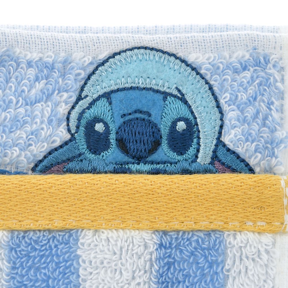 【再入荷】スティッチ ミニタオル ストライプ Sleep