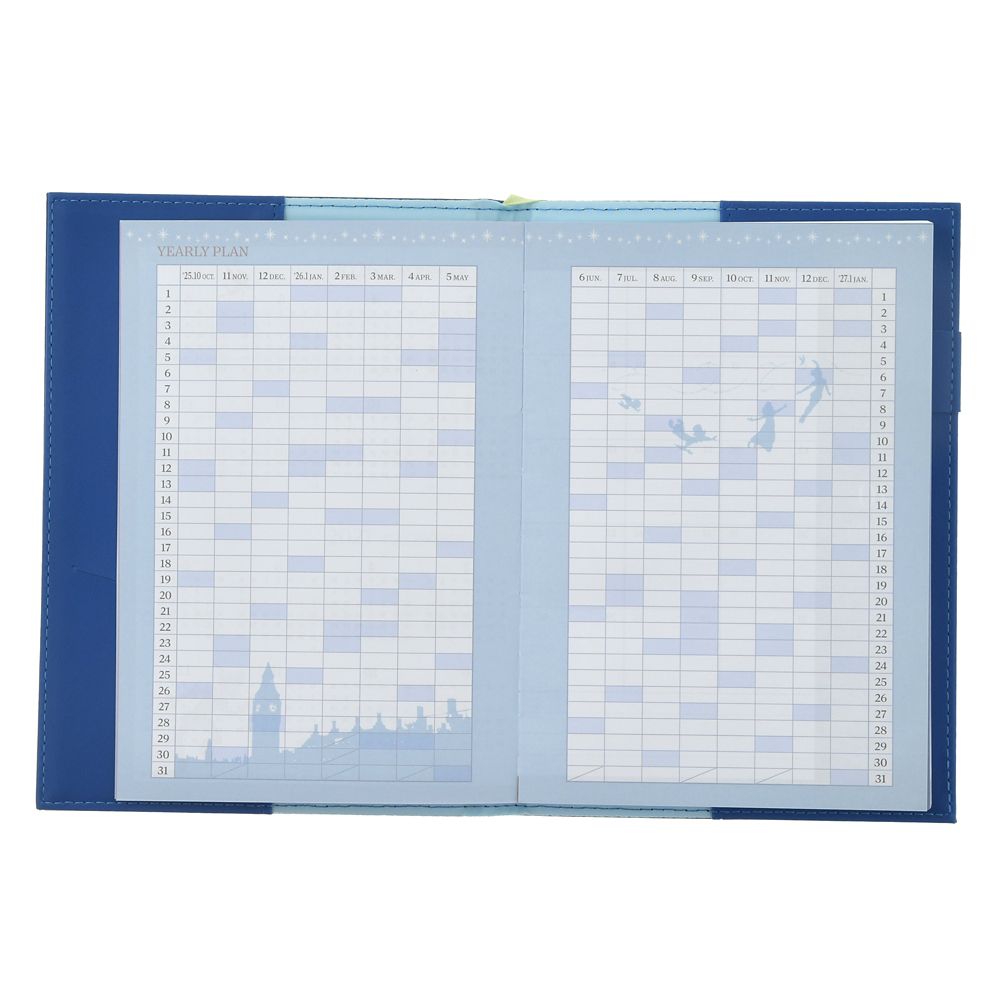ピーター・パン 手帳・スケジュール帳 B6 型押し CALENDAR＆ORGANIZER 2026