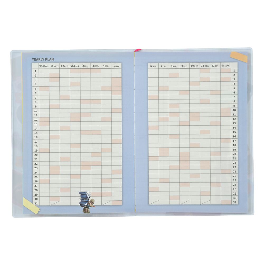 ズートピア 手帳・スケジュール帳 B6 Memories CALENDAR＆ORGANIZER 2026