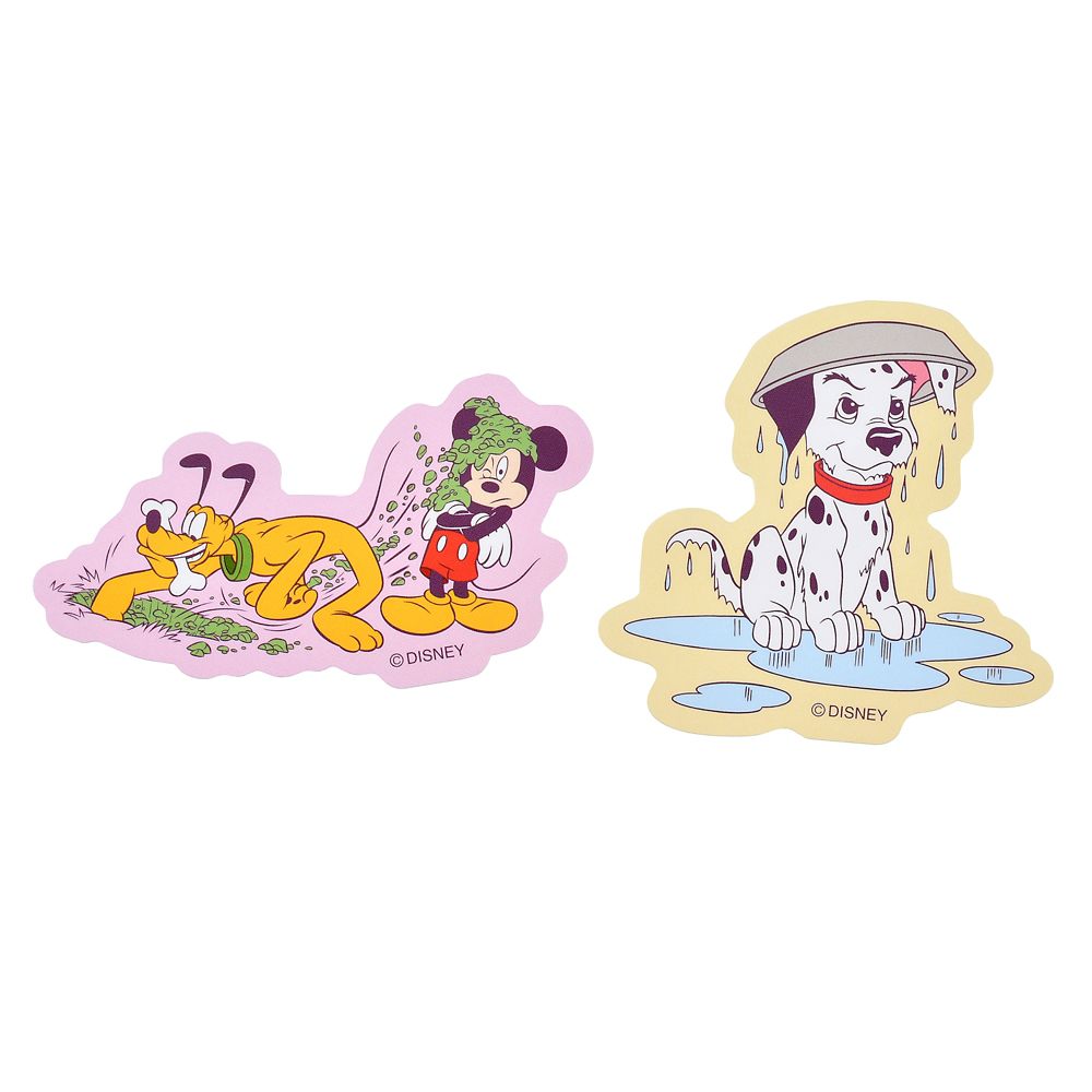 ディズニーキャラクター シール・ステッカー ダイカット Dog Funny Sticker Collection