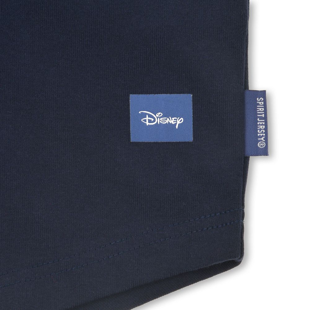 【Spirit Jersey】ミッキー 長袖Tシャツ ブルー XL Disney FANTASIA 85TH