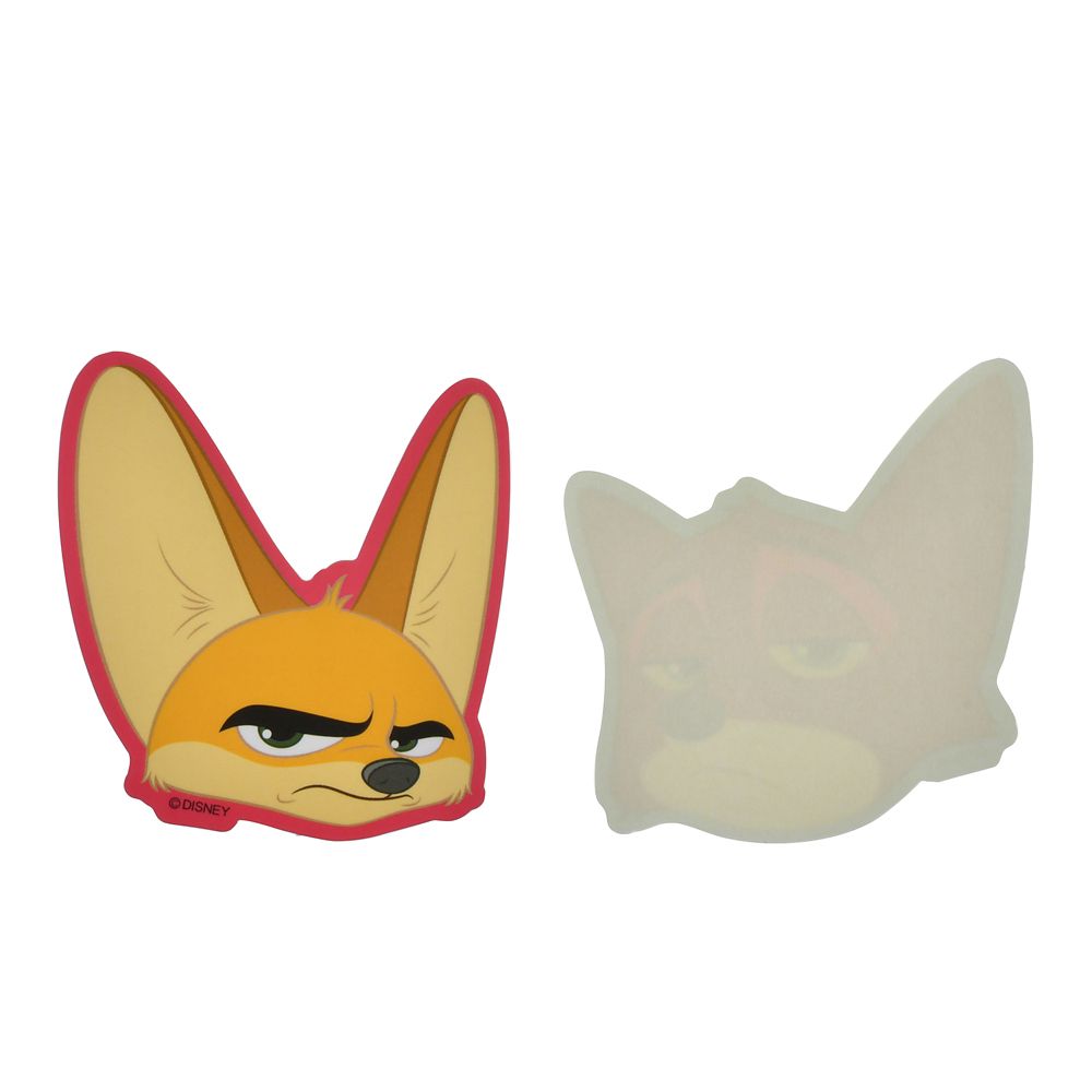 ジュディ・ホップス、ニック・ワイルド、フィニック シール・ステッカー ダイカット フェイス Sticker Collection