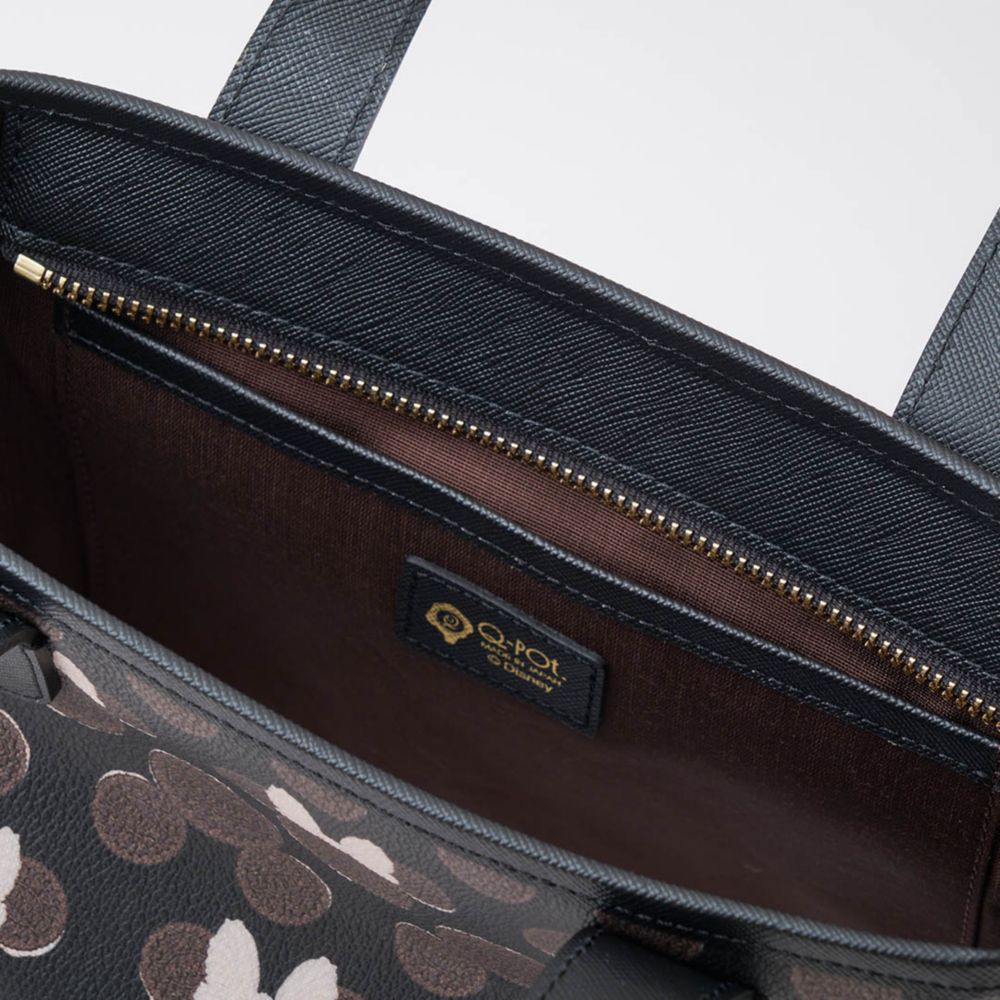 【キューポット】ミニトートバッグ　ミッキー&ミニー クリームサンド ココアクッキー