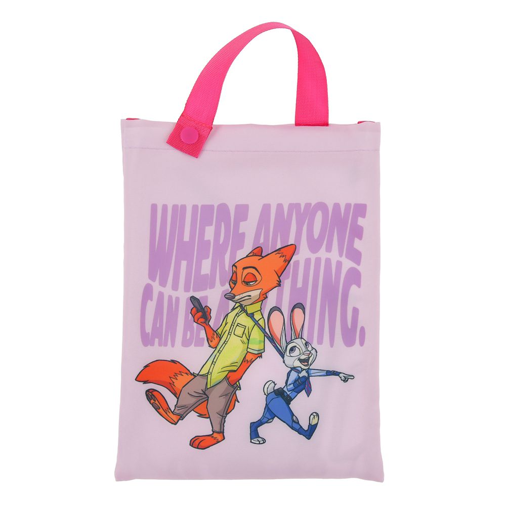 ジュディ・ホップス＆ニック・ワイルド レジャーシート ポーチ入り ZOOTOPIA COMIC STYLE