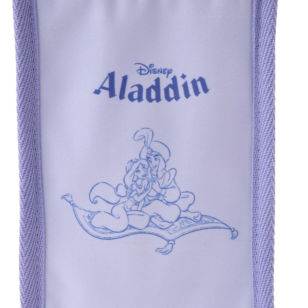 ジャスミン＆アラジン、魔法のじゅうたん ペットボトルカバー ストラップ付き プロップス Drinkware