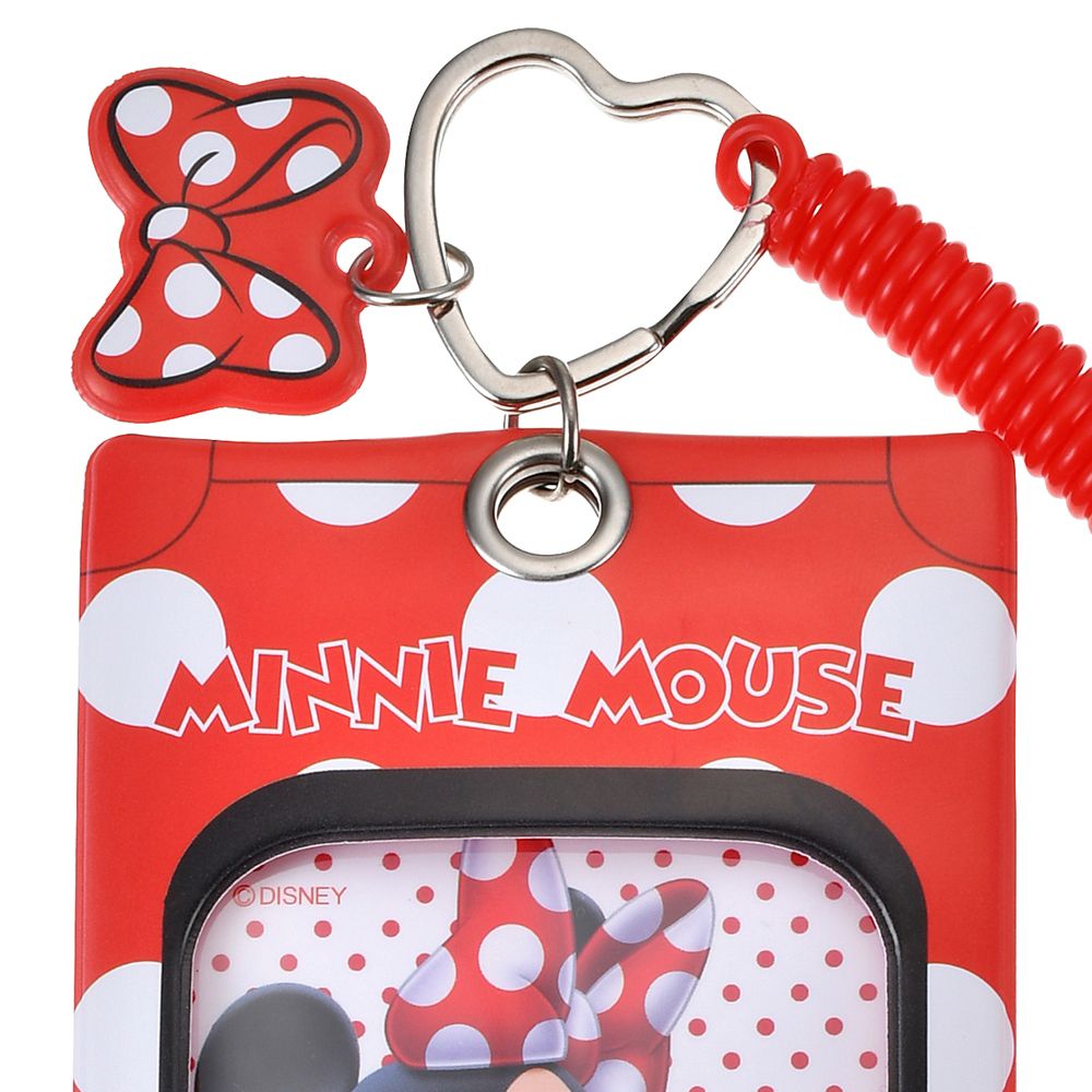 ミニー カードホルダー スタンドタイプ カード入り MINNIE&rsquo;S DOT RIBBON