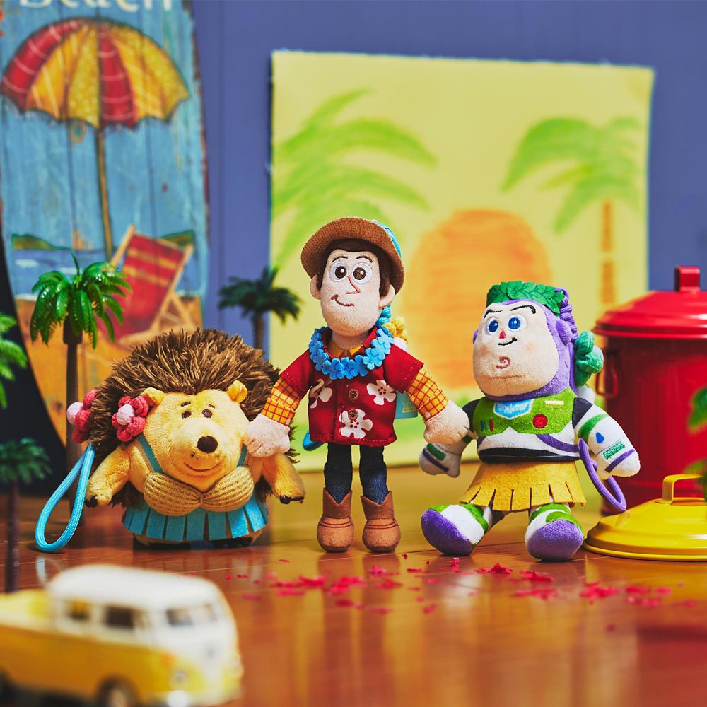 ウッディ ぬいぐるみキーホルダー・キーチェーン Toy Story Chill Resort
