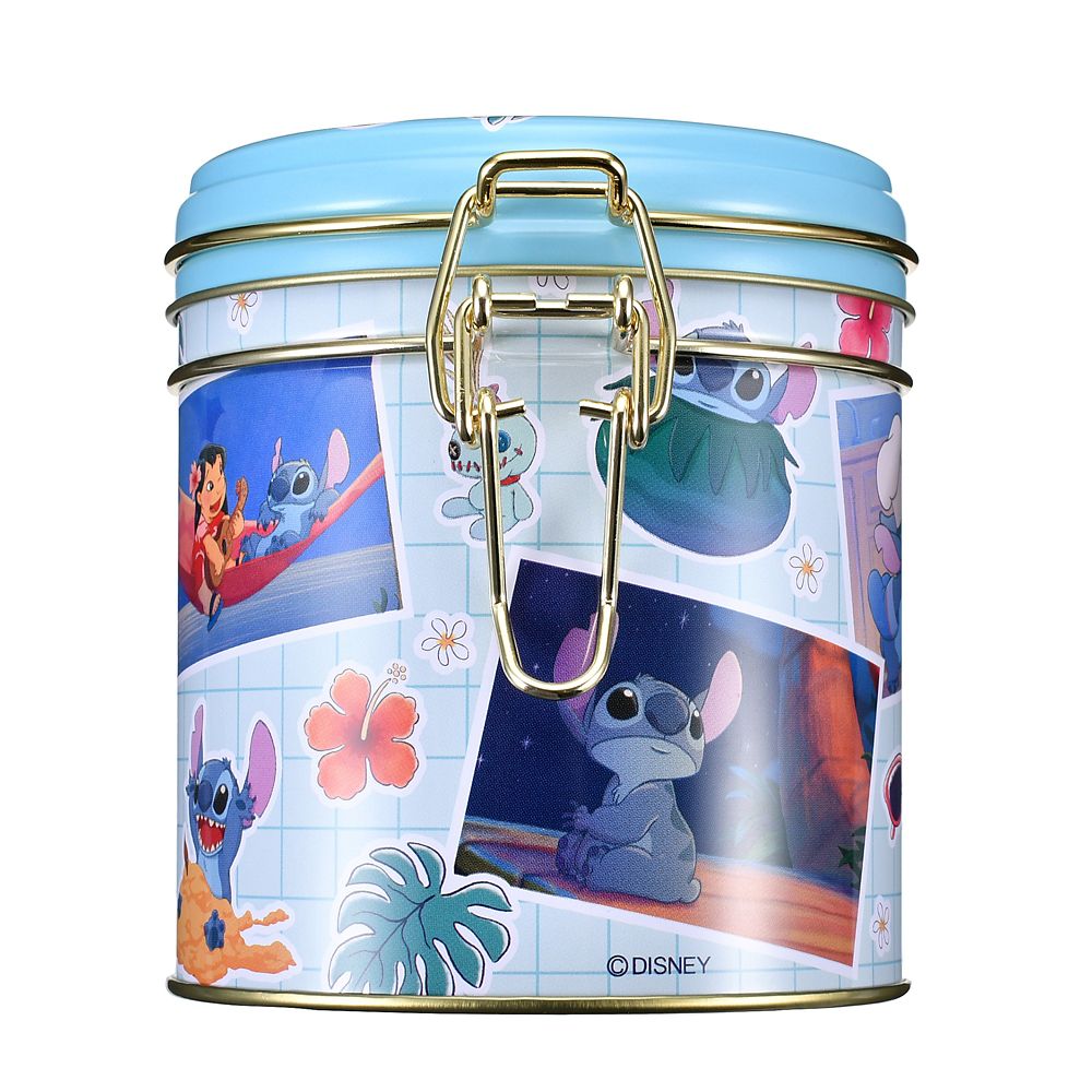 リロ、スティッチ、スクランプ クッキー キャニスター缶入り Memories Ever Green