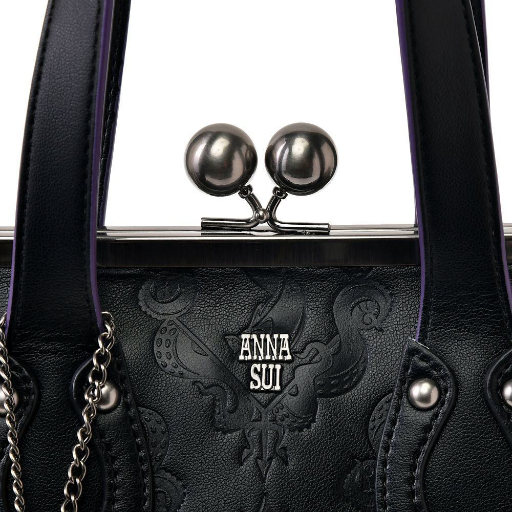 【ANNA SUI】アースラ、フロットサム＆ジェットサム ハンドバッグ 2WAY バッグチャーム付き DISNEY VILLAINS