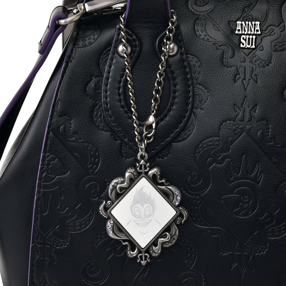 【ANNA SUI】アースラ、フロットサム＆ジェットサム ハンドバッグ 2WAY バッグチャーム付き DISNEY VILLAINS