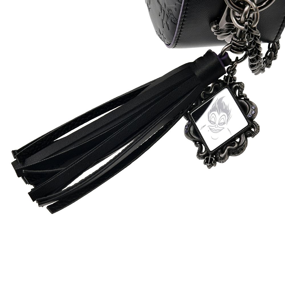 【ANNA SUI】アースラ、フロットサム＆ジェットサム ショルダーバッグ バッグチャーム付き DISNEY VILLAINS