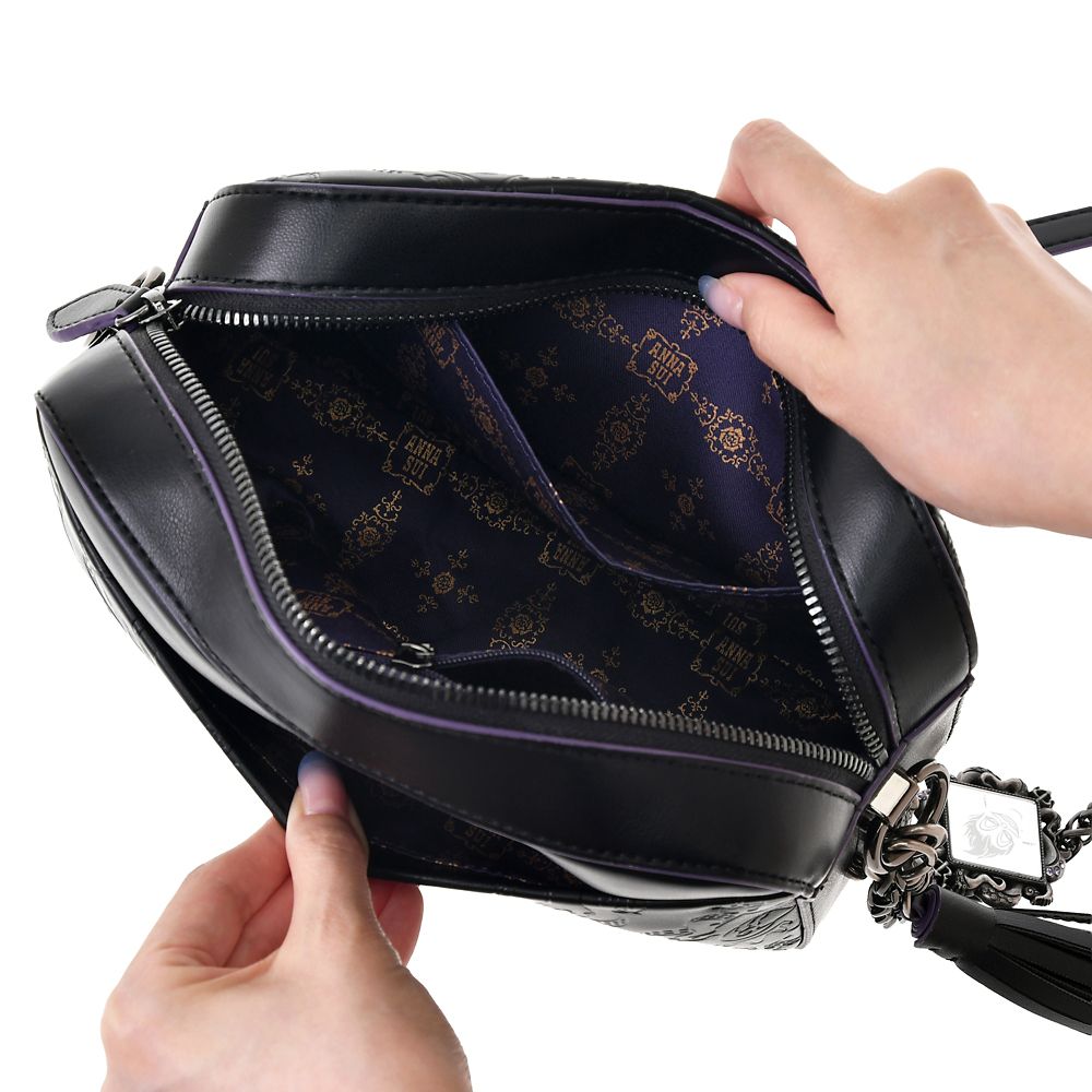 【ANNA SUI】アースラ、フロットサム＆ジェットサム ショルダーバッグ バッグチャーム付き DISNEY VILLAINS