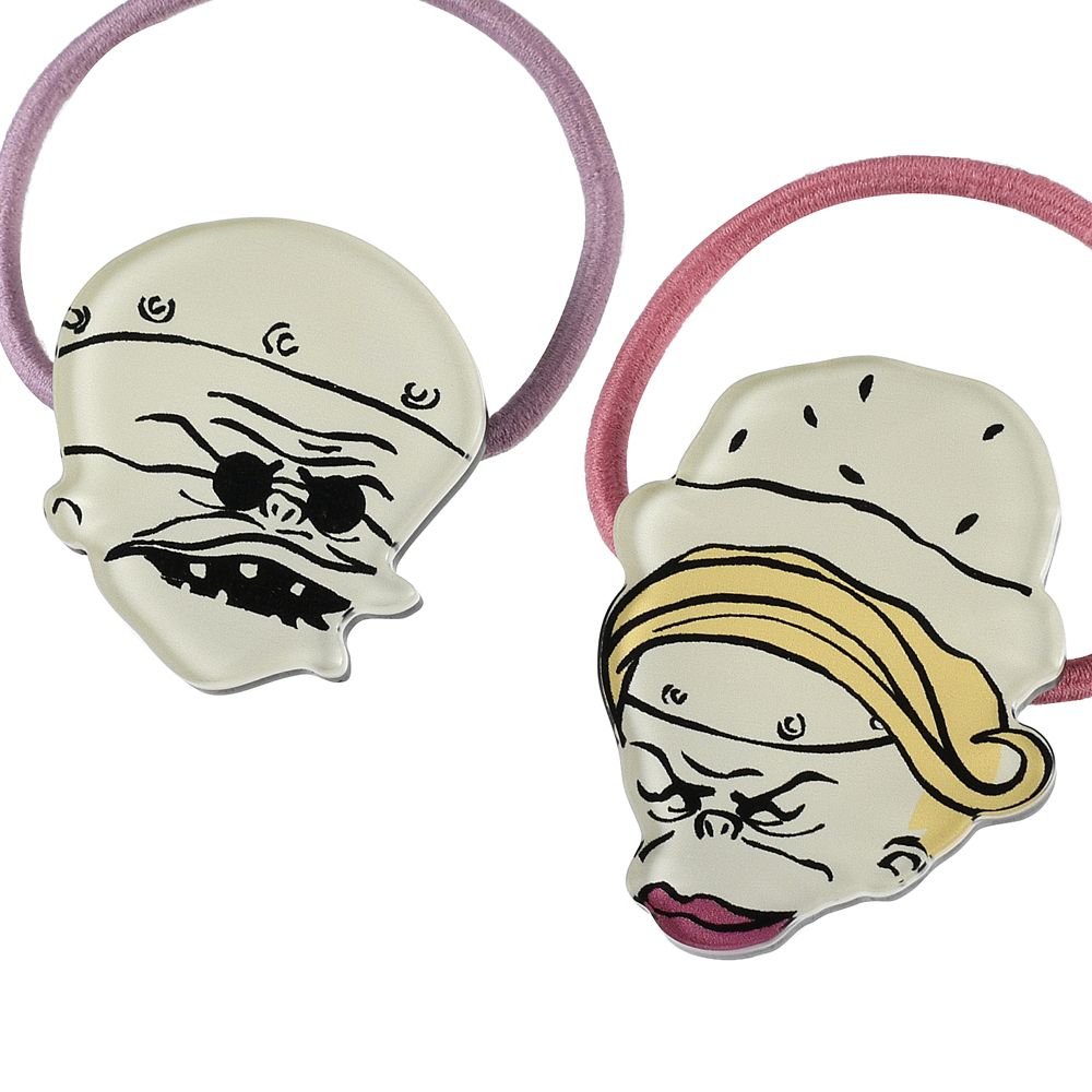 フィンケルスタイン博士＆ジュエル ヘアポニー セット フェイス ダイカット ティム・バートン ナイトメアー・ビフォア・クリスマス