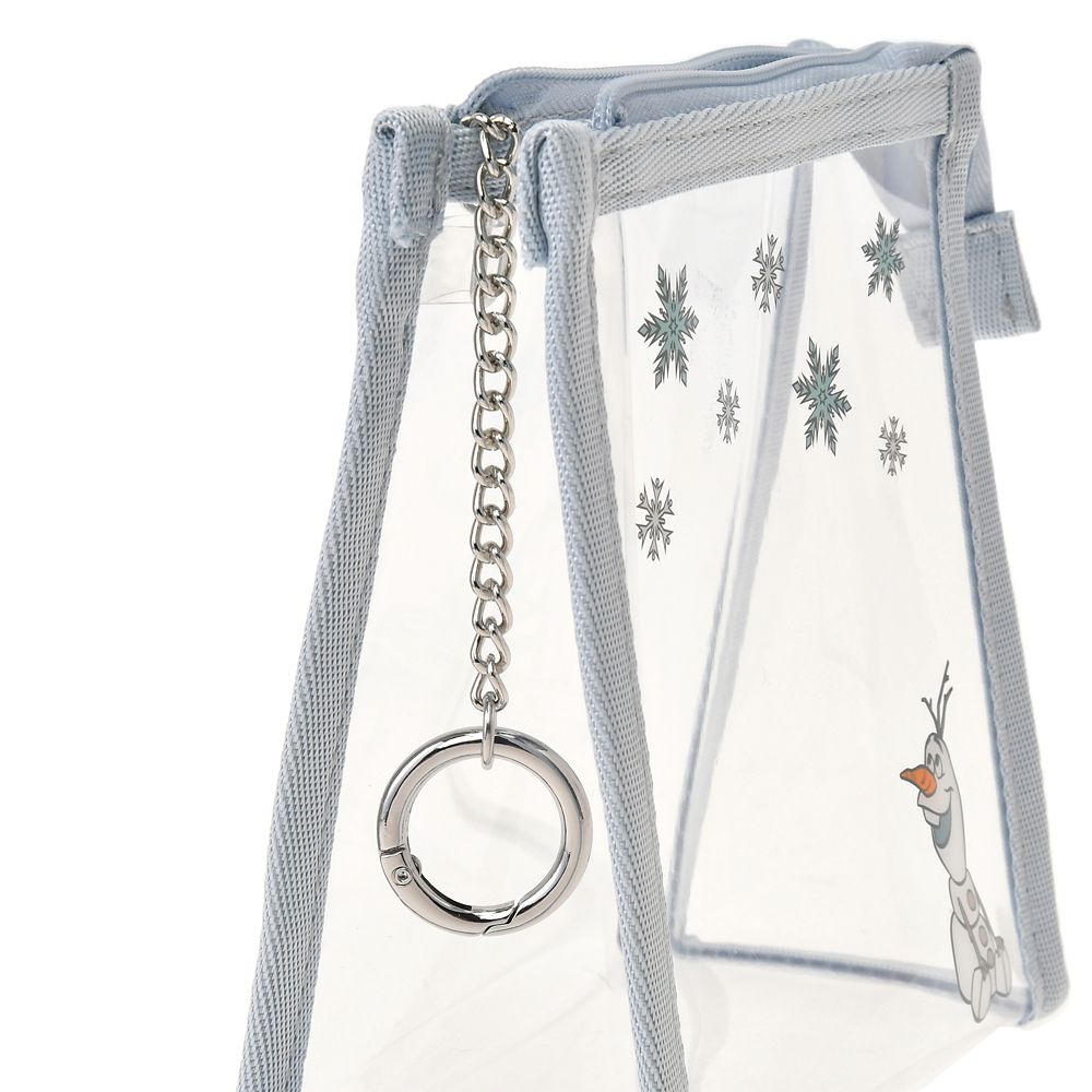 オラフ ポーチ クリア カラビナ付き