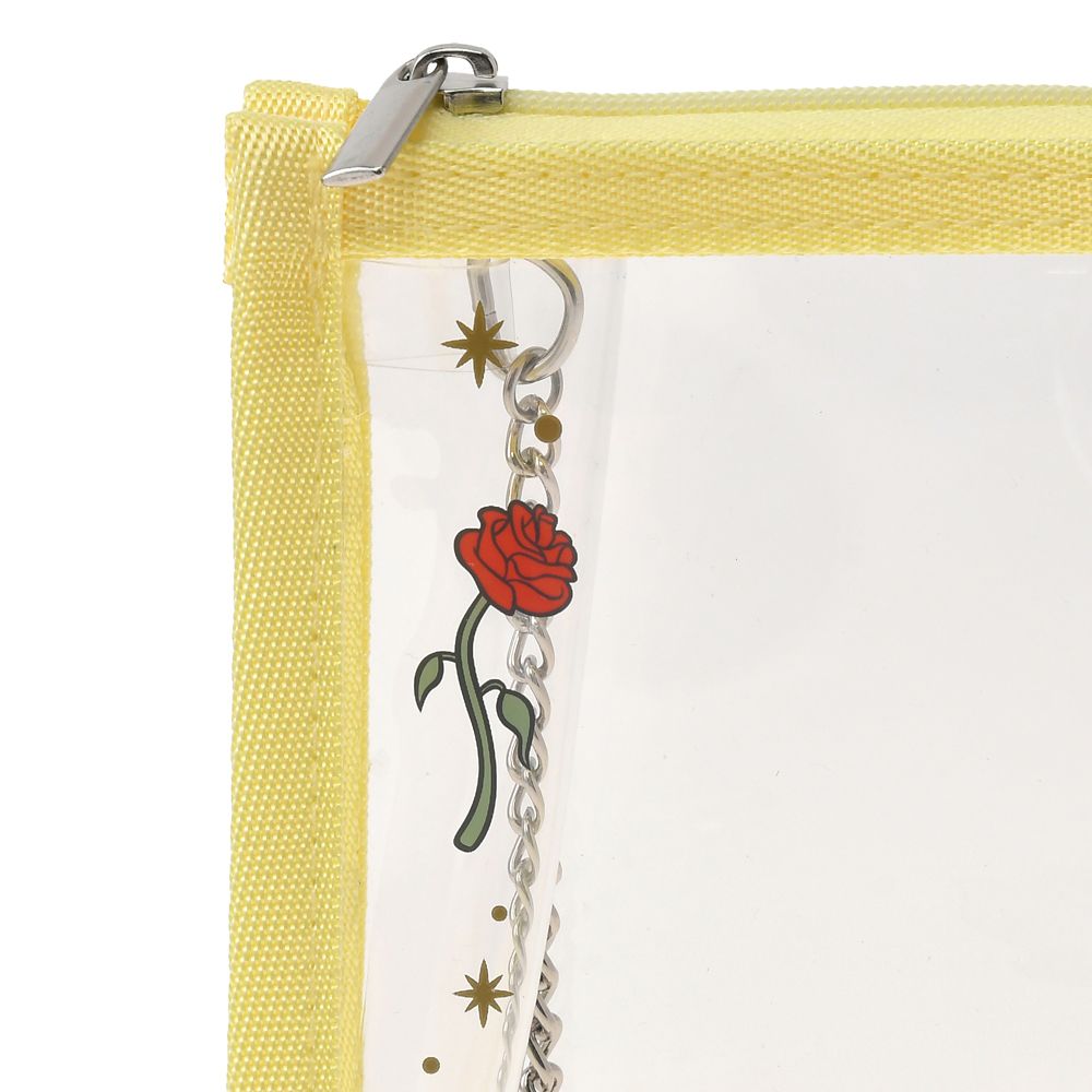 ポット夫人＆チップ ポーチ クリア カラビナ付き