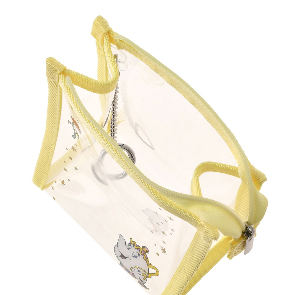 ポット夫人＆チップ ポーチ クリア カラビナ付き