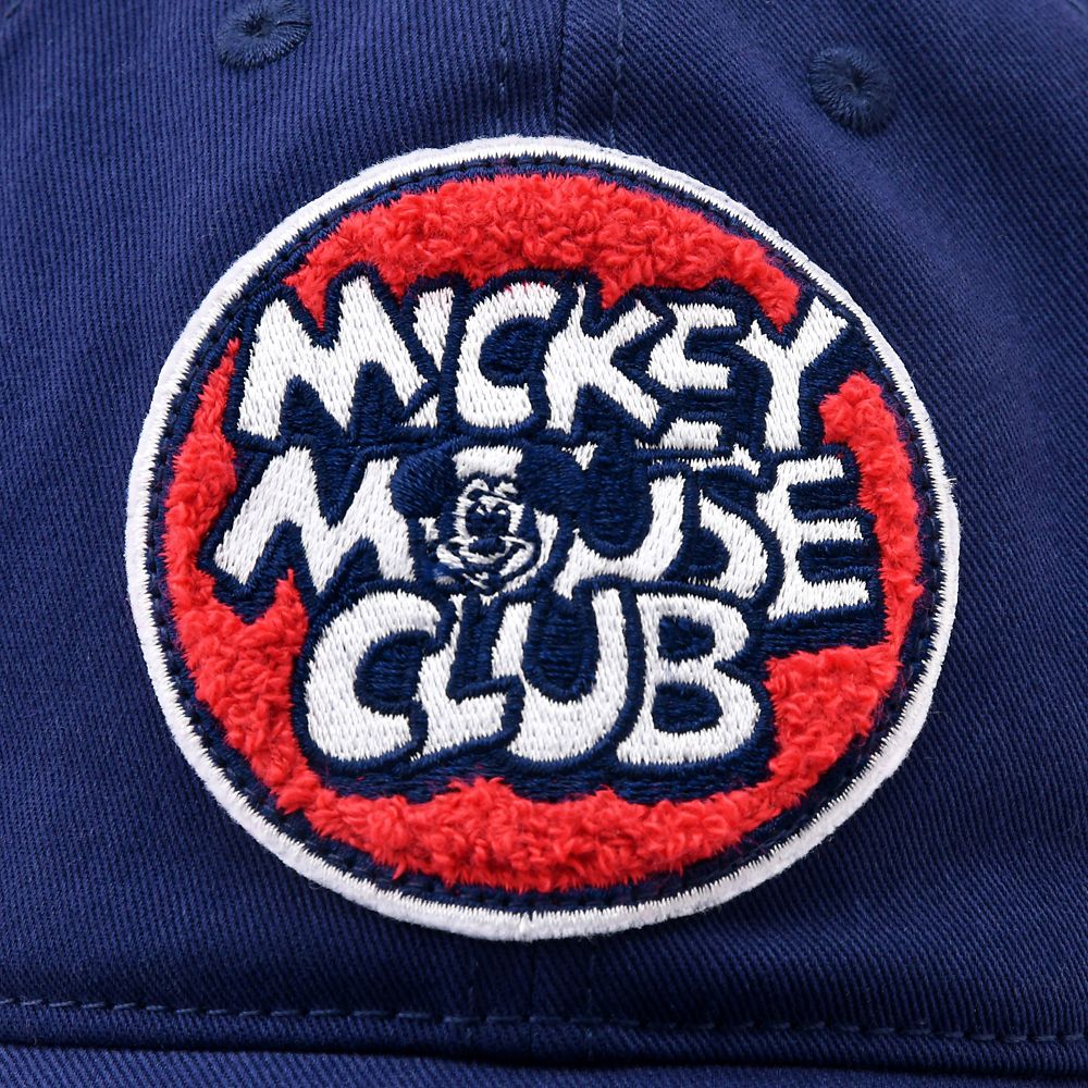 ミッキー 帽子・キャップ ブルー Mickey Mouse Club 70th