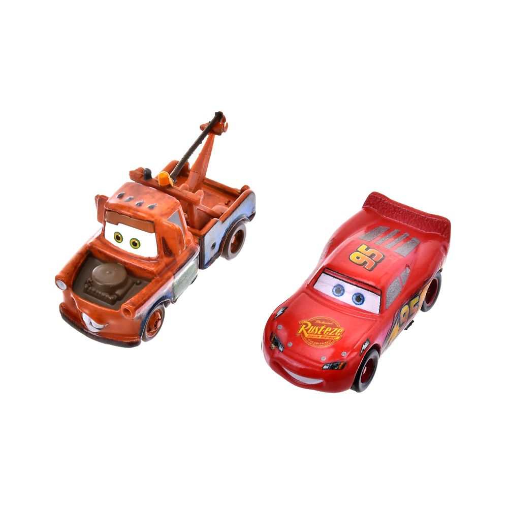 ライトニング・マックィーン＆メーター おもちゃ Mater's Junkyard On-the-Go プレイセット