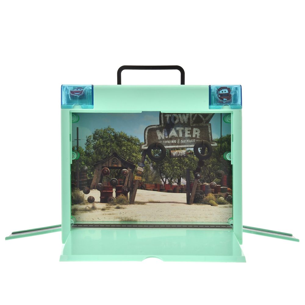 ライトニング・マックィーン＆メーター おもちゃ Mater's Junkyard On-the-Go プレイセット