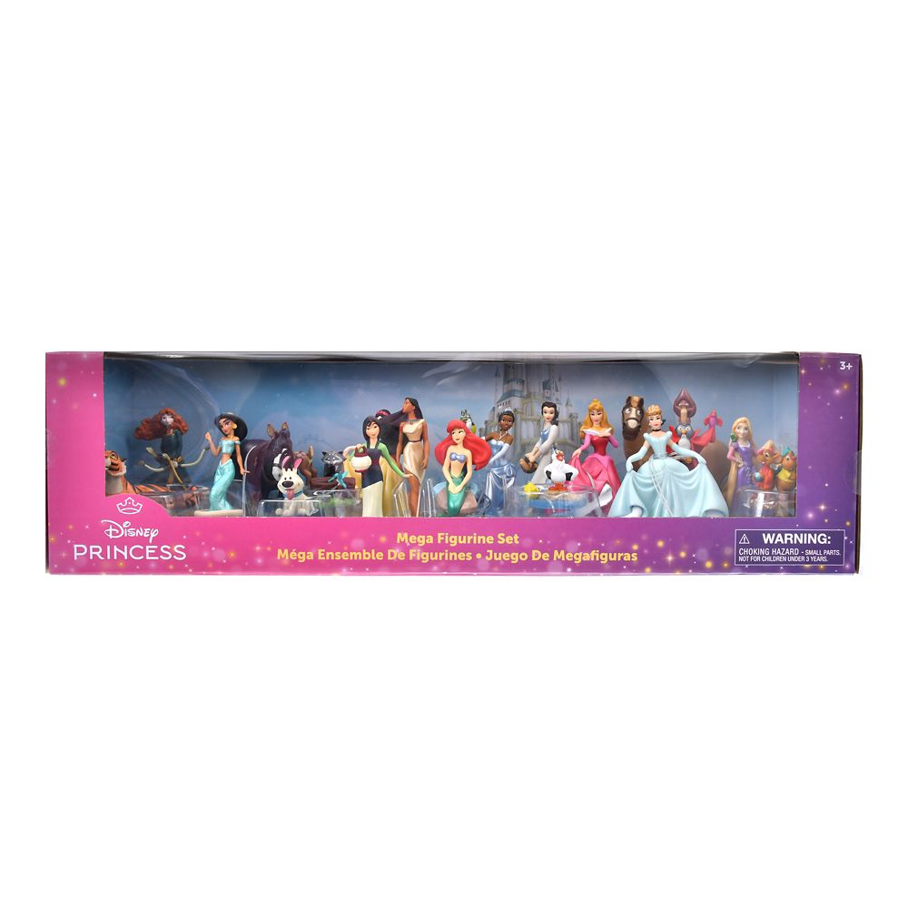 ディズニーキャラクター フィギュアセット メガ ディズニープリンセス