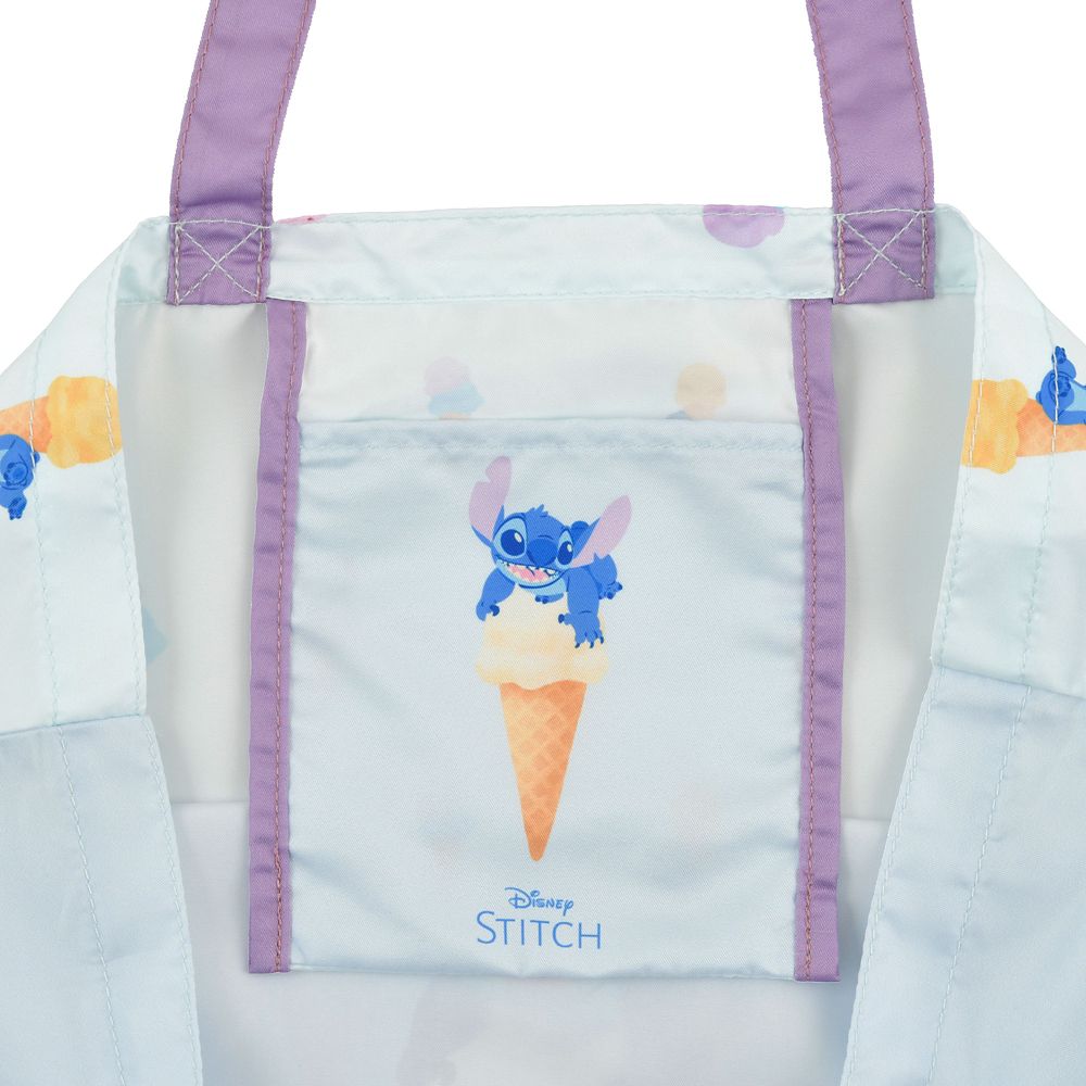 【再入荷】スティッチ ショッピングバッグ・エコバッグ Ice