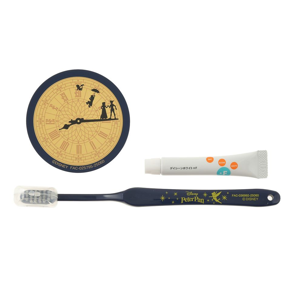 ピーター・パン 歯ブラシ セット ポーチ入り PETER PAN TRAVEL