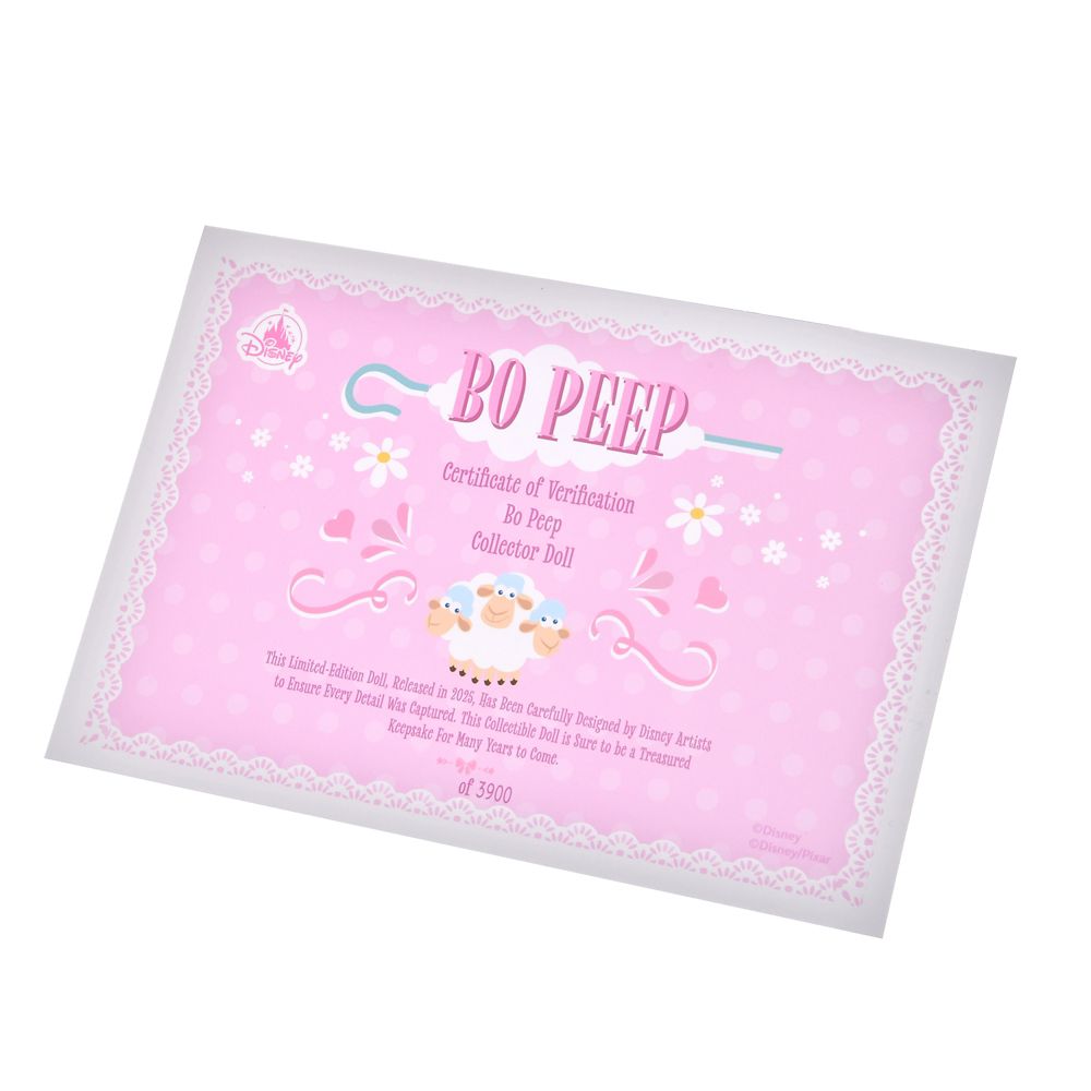 ボー・ピープ＆ビリー、ゴート、グラフ ドール・フィギュア セット ライトアップ Disney DESIGNER COLLECTION TOY STORY 30th