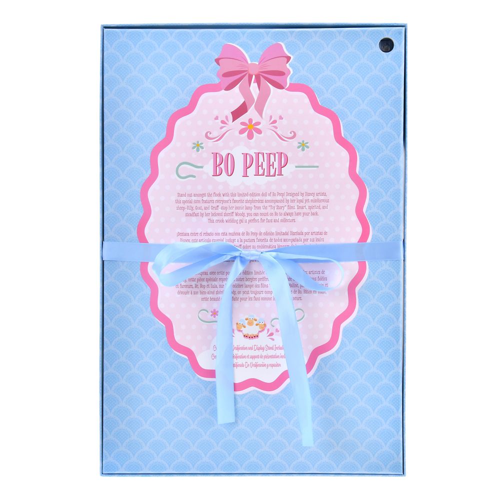 ボー・ピープ＆ビリー、ゴート、グラフ ドール・フィギュア セット ライトアップ Disney DESIGNER COLLECTION TOY STORY 30th