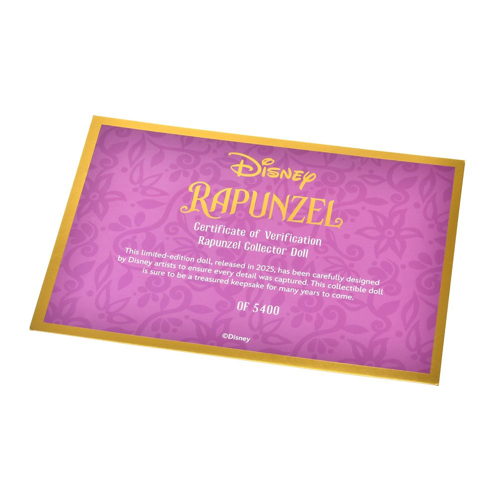 ラプンツェル＆パスカル ドール 15th アニバーサリー Disney DESIGNER COLLECTION