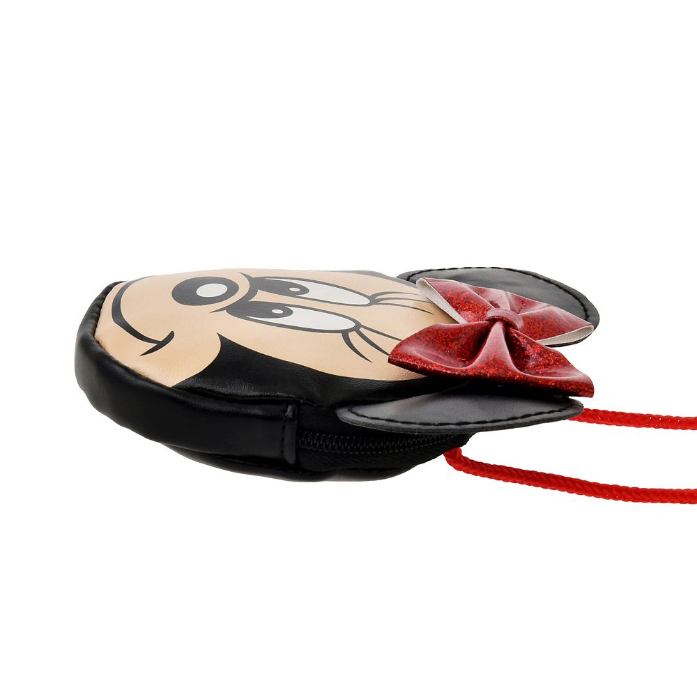 【キッズ用】ミニー コインケース ショルダータイプ フェイス