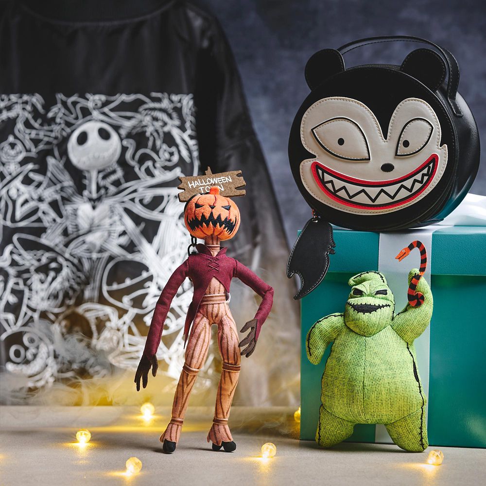 ウギー・ブギー＆スネーク ぬいぐるみキーホルダー・キーチェーン TIM BURTON'S THE NIGHTMARE BEFORE CHRISTMAS