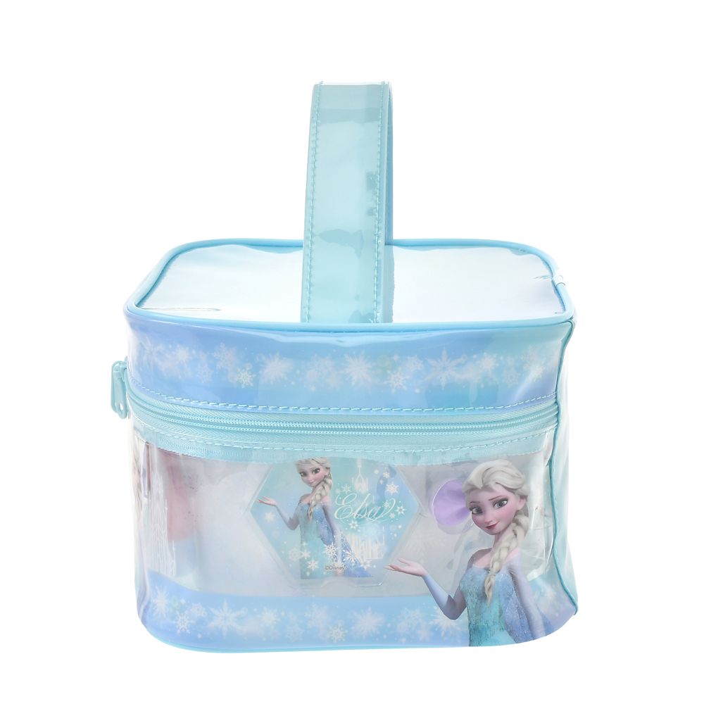 【キッズ用】エルサ キッズ用コスメセット バニティバッグ入り フローズンブルー