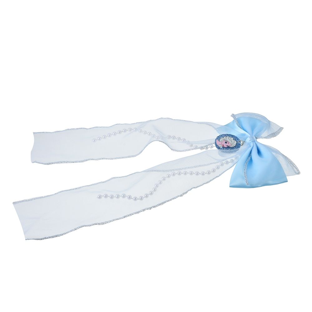 【再入荷】【キッズ用】エルサ ヘアクリップ ロングリボン