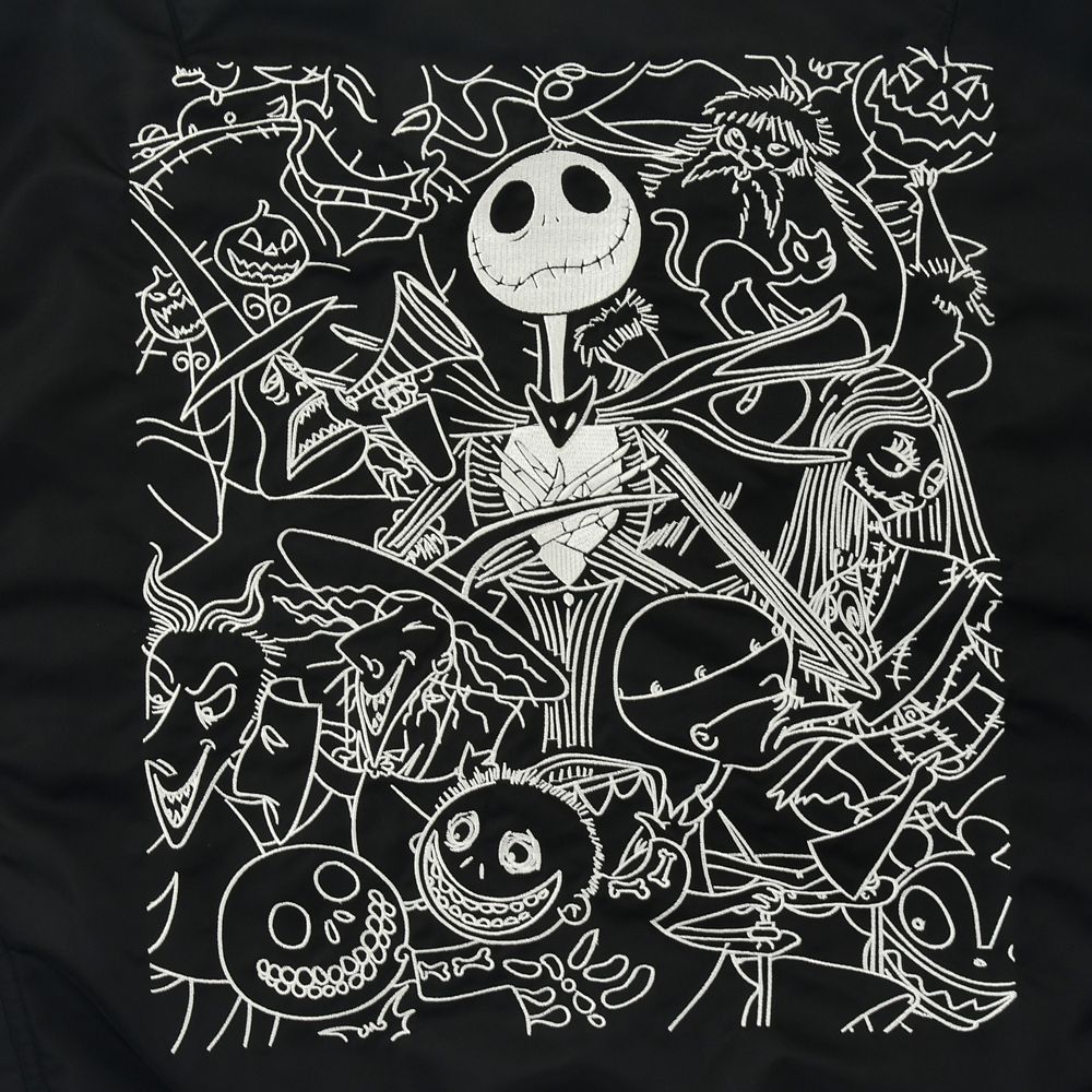 ティム・バートン ナイトメアー・ビフォア・クリスマス ブルゾン MA-1 TIM BURTON'S THE NIGHTMARE BEFORE CHRISTMAS