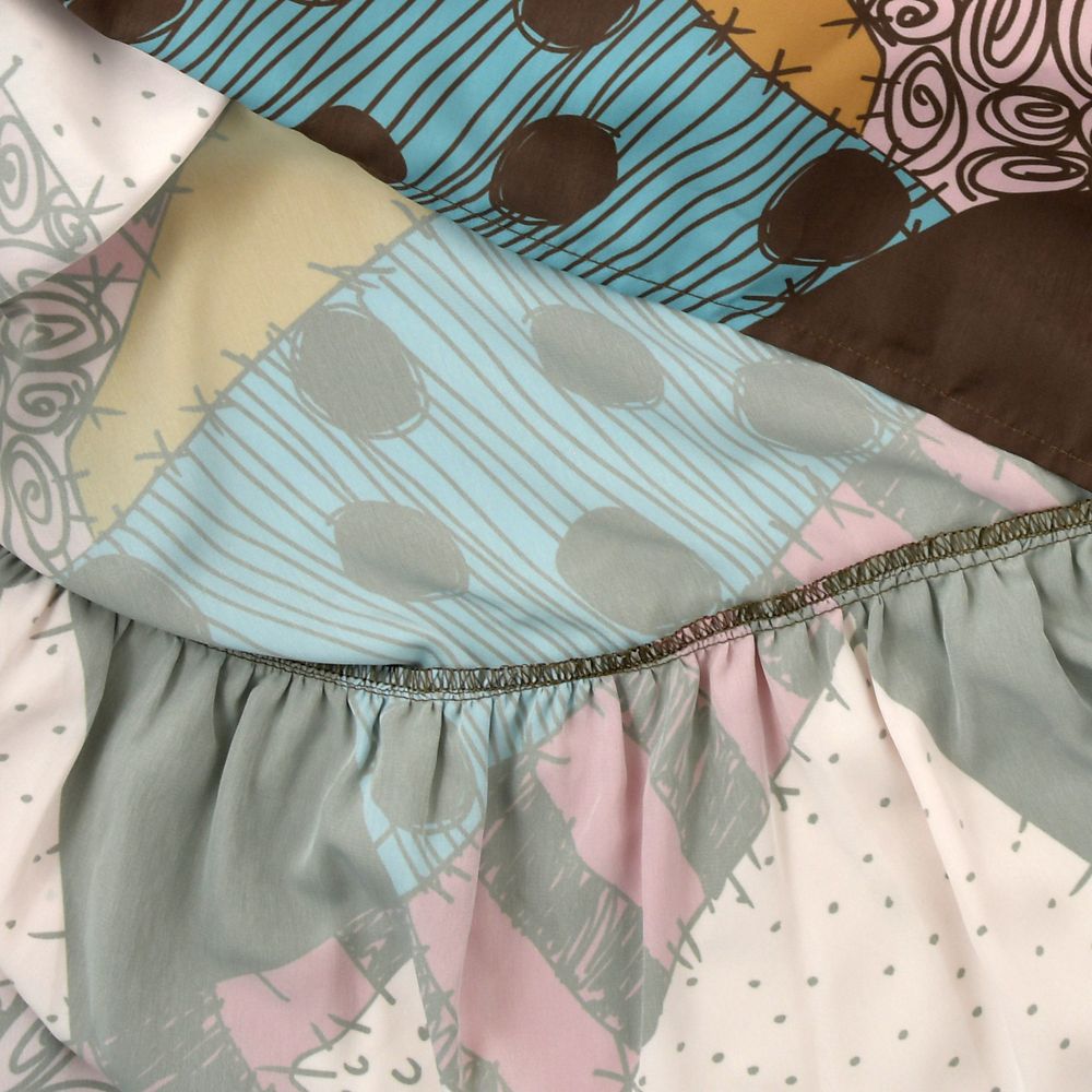 サリー ワンピース シアー パターン TIM BURTON'S THE NIGHTMARE BEFORE CHRISTMAS