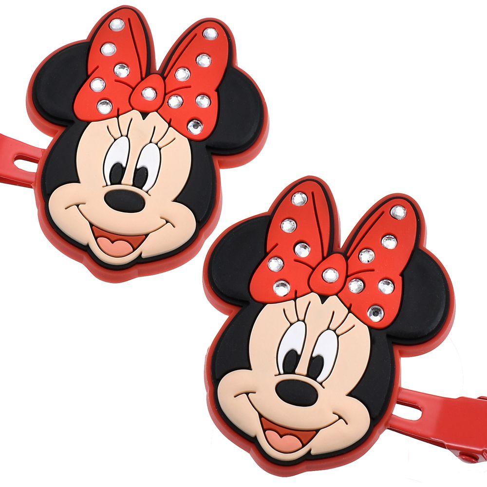 ミニー ヘアクリップ セット カラークリップ キラキラ MAEGAMI Hair Zakka