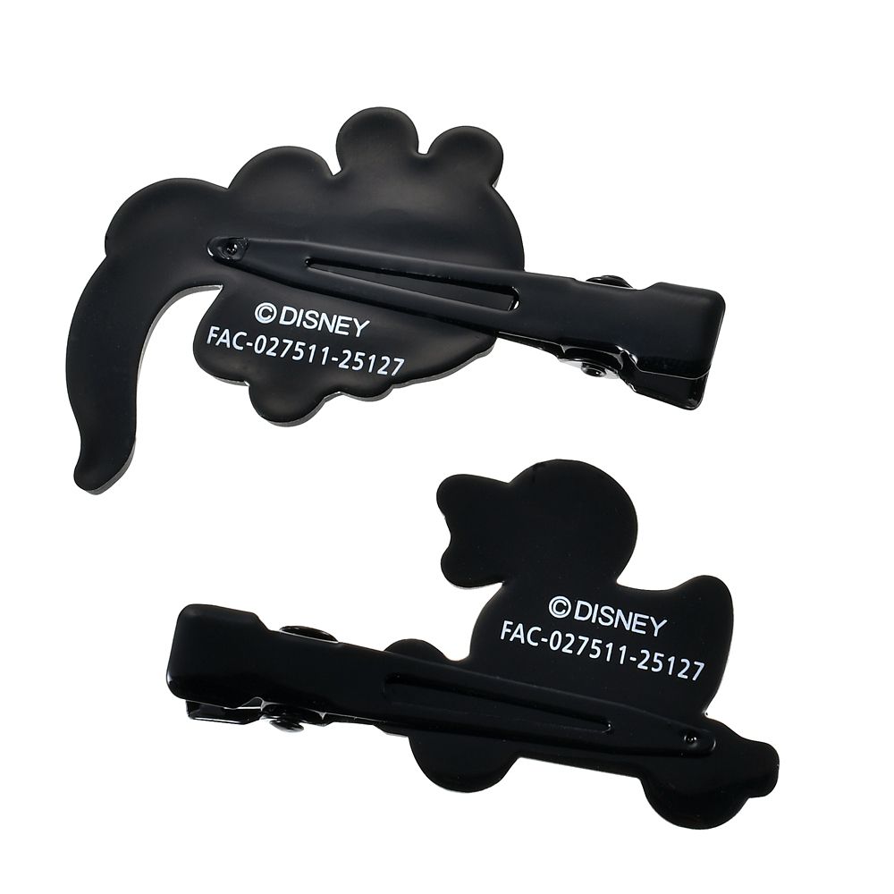 ヴァンパイア・テディ＆キラーダック ヘアクリップ セット 蓄光 MAEGAMI TIM BURTON'S THE NIGHTMARE BEFORE CHRISTMAS