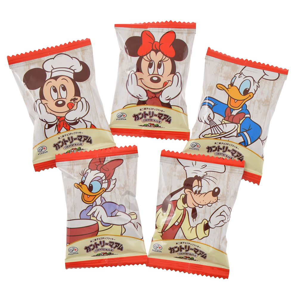 【再入荷】【不二家】カントリーマアム ミッキー＆フレンズ チョコチップクッキー バニラ