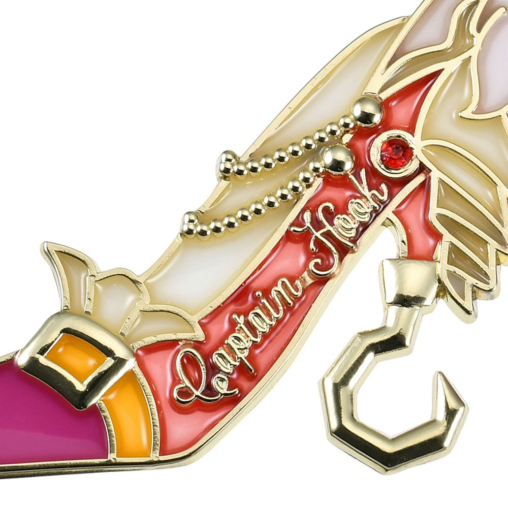 フック船長 キーホルダー・キーチェーン ハイヒール ステンドグラス風 DISNEY VILLAINS