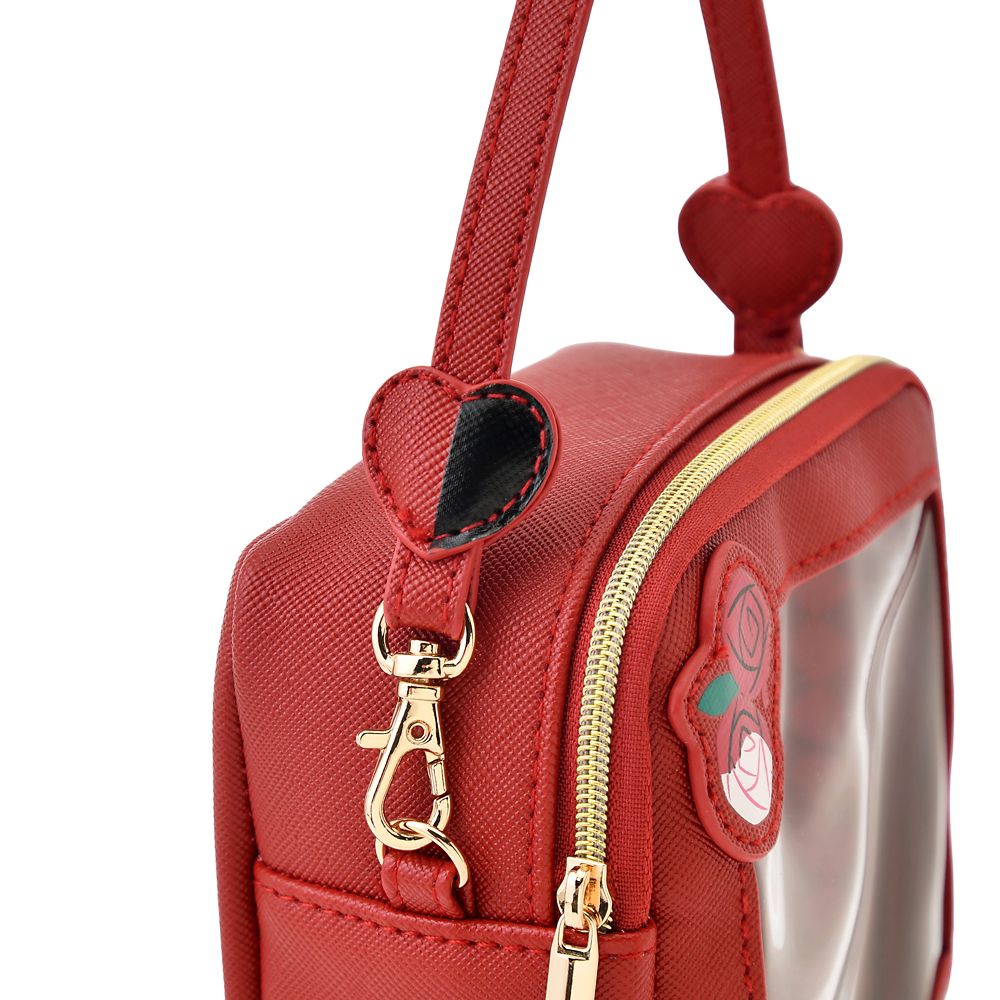 ふしぎの国のアリス ポーチ ストラップ付き クリア窓 DISNEY VILLAINS